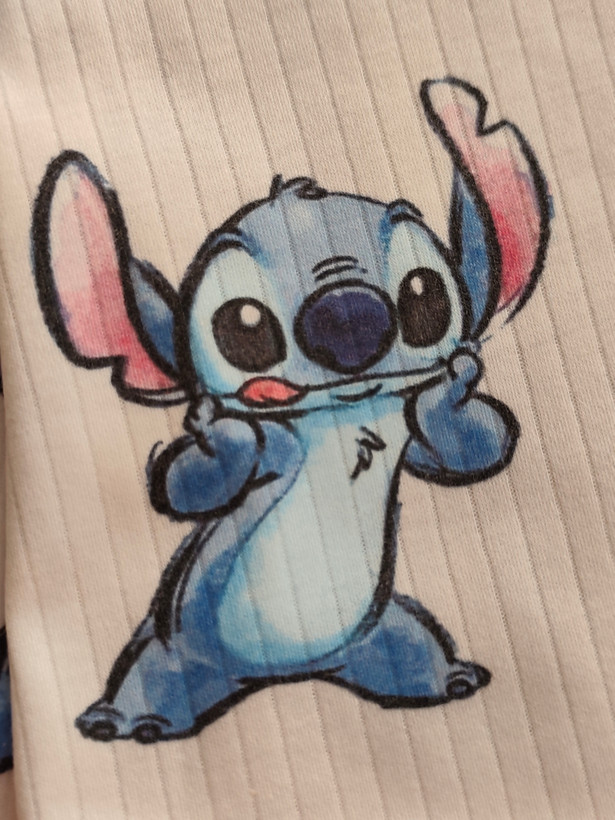 ست ریلی koala تمام نخ طرح استیچ 💙🩵💙سایز ۱۰ ماه تا ۱۳ سال