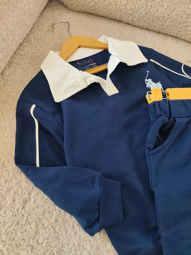 ست بلوز و شلوار polo اسپرت مناسب ۳ تا سایز ۴۰ بزرگسال