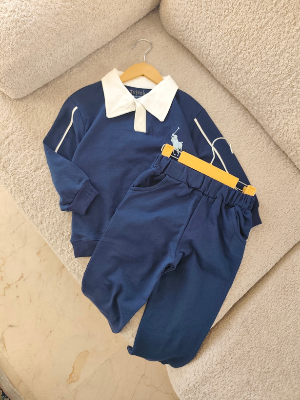 ست بلوز و شلوار polo اسپرت مناسب ۳ تا سایز ۴۰ بزرگسال