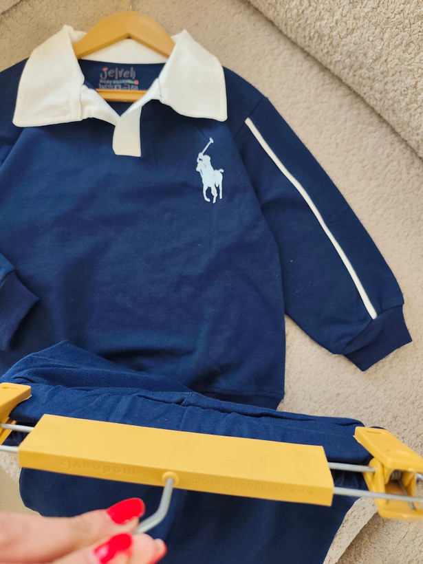 ست بلوز و شلوار polo اسپرت مناسب ۳ تا سایز ۴۰ بزرگسال