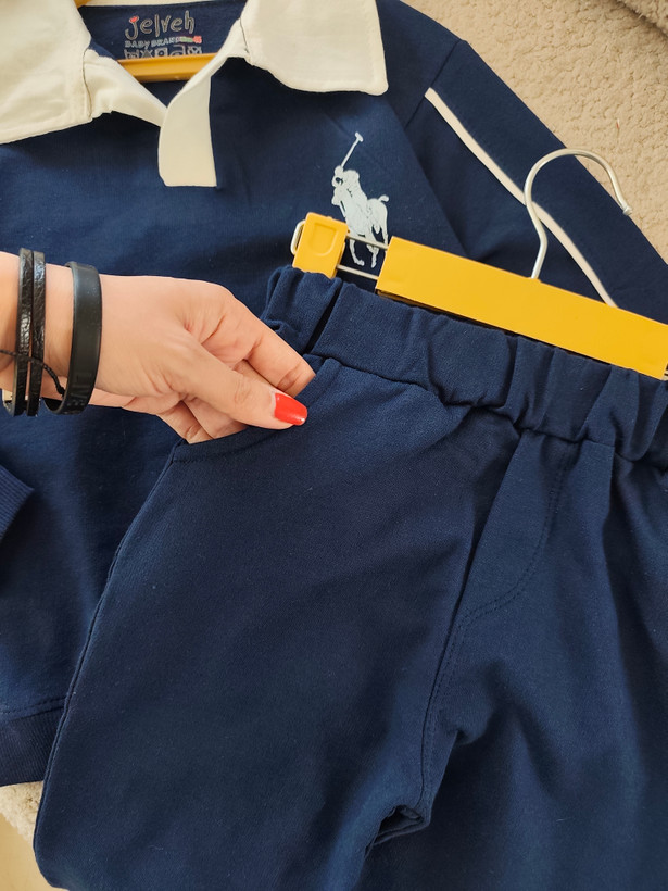 ست بلوز و شلوار polo اسپرت مناسب ۳ تا سایز ۴۰ بزرگسال